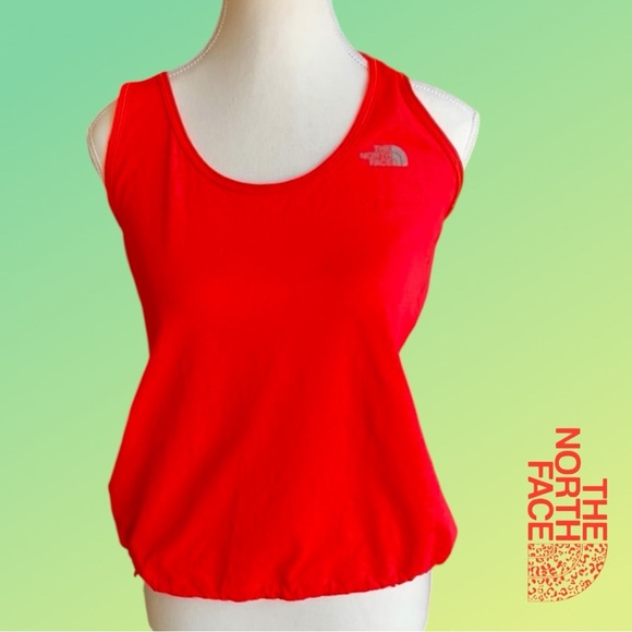 The North Face Women's Bright Orange 🍊 Tank Top - Picture 2 of 9